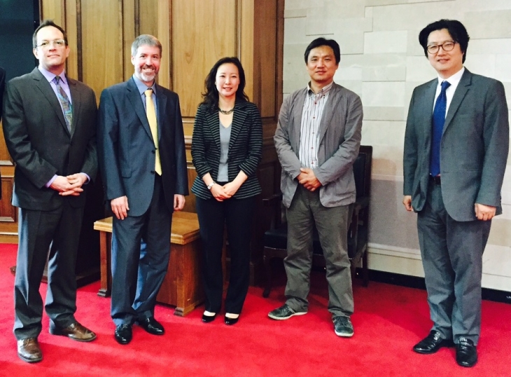 Jinnie Lee of the US State Department Visits DIS