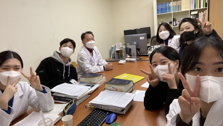 2022년 동계실습 라운딩(부산대학교병원)