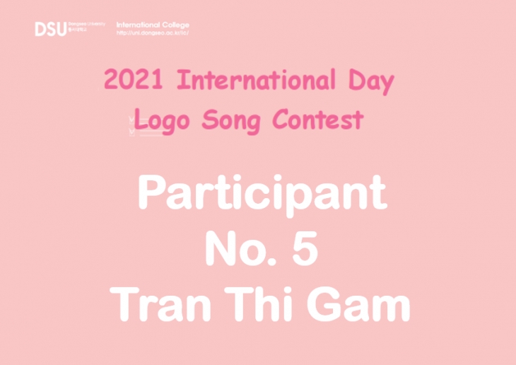 Logo Song Contest Participant 5. Tran Thi Gam
