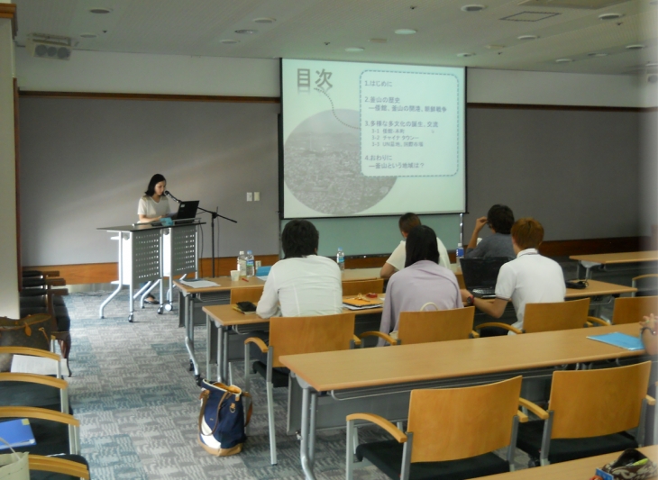 [2012.09.05] テーマ旅行資料調査報告 - 日・韓大学生共同セミナー（関西大学、宮崎公立大学）