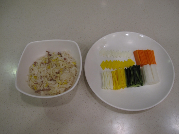 한식조리기능사 재료썰기/ 콩나물밥